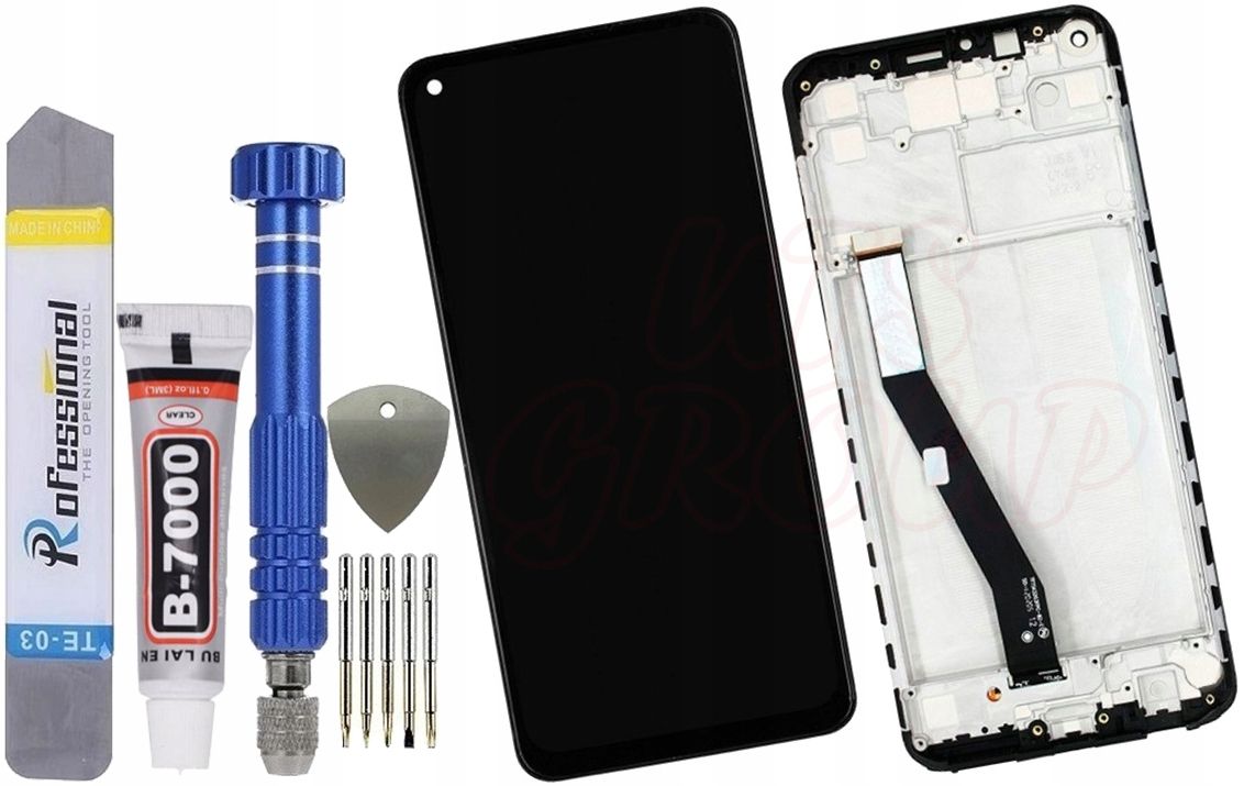  Xiaomi redmi note 9 lcd ekranas ekranas rėmelis