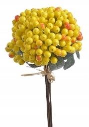  Bouquet twigs rajskie apples rowan glog balls bouquet artificial big