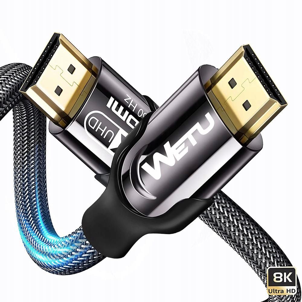  Cable wire hdmi 2.1 wetu premium 8k 4k 120hz very high speed 48gb 6m hq