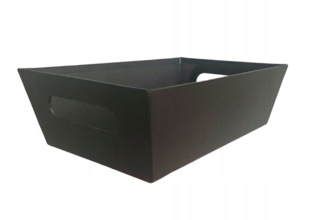  Kvetinový box krabica kvety zloženie 12,7 centimeter čierny