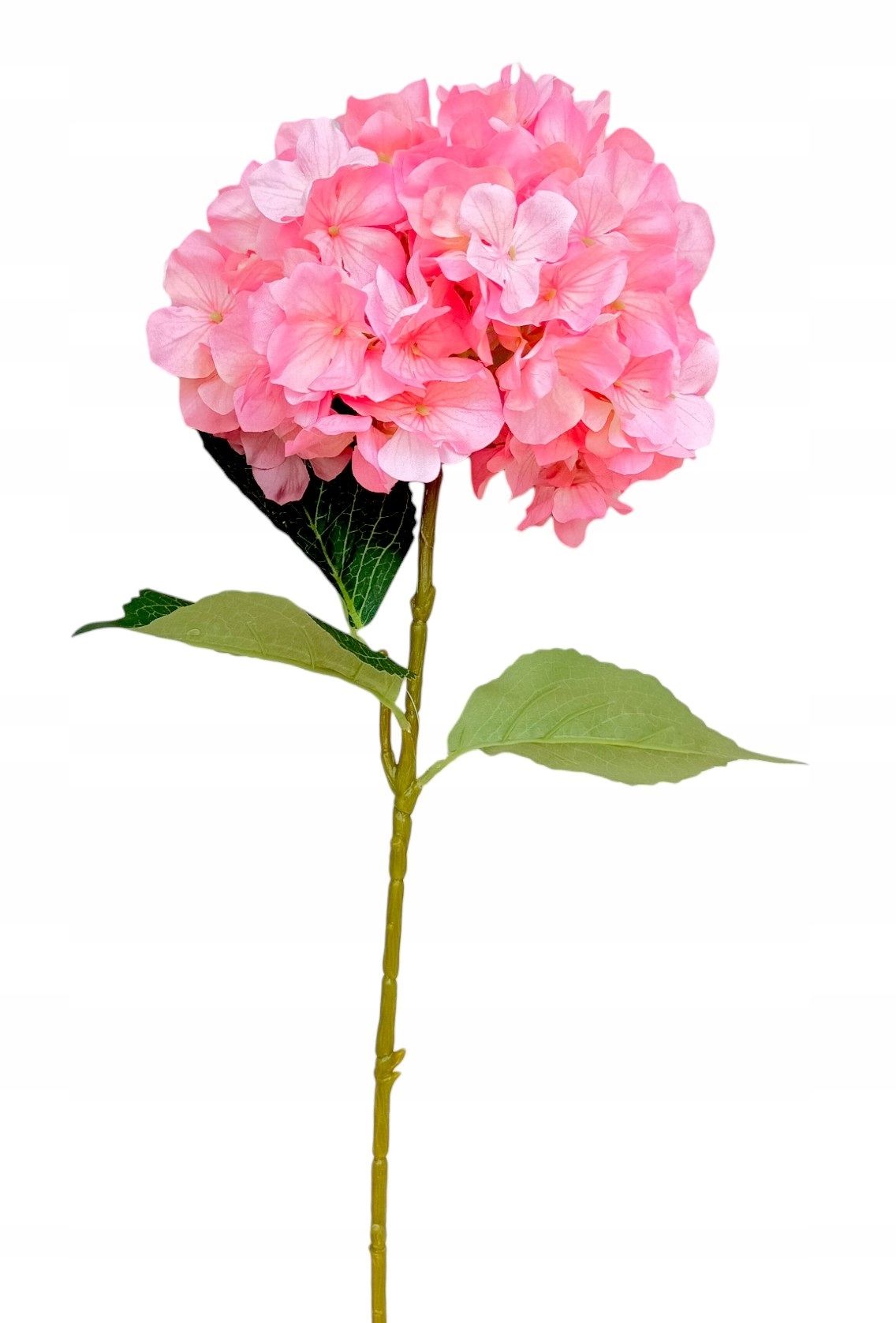  Hortenzie obal větvička umělá květina dodatek 60 cm fialová