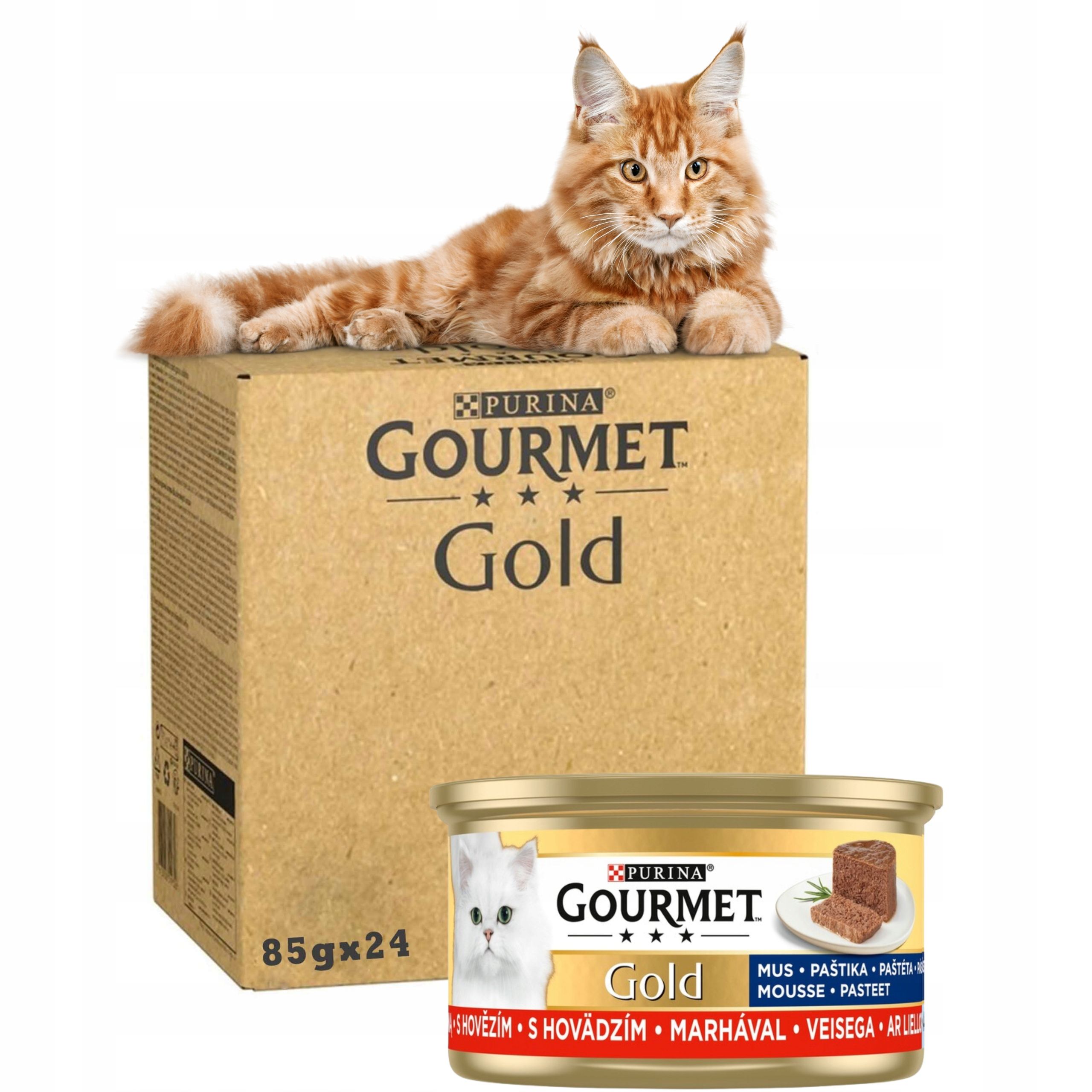  Purina gourmet gold savoury šlapias maistas su vištiena i morka 85gx12szt
