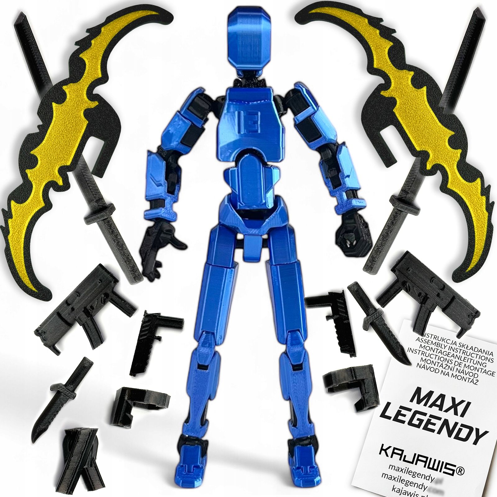  Sběratelská figurka 17cm originál maxi legendy mini figurky kajawis