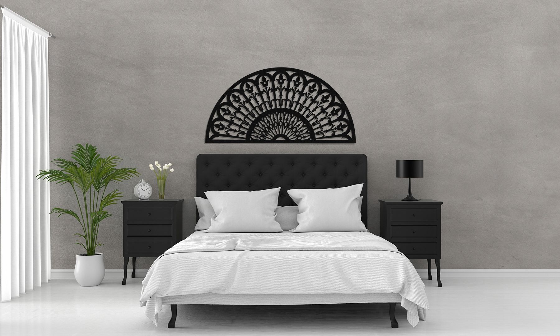  Plāksnes azurowe-ozdoba piestiprināms pie sienas 3 d, rozete, mandala
