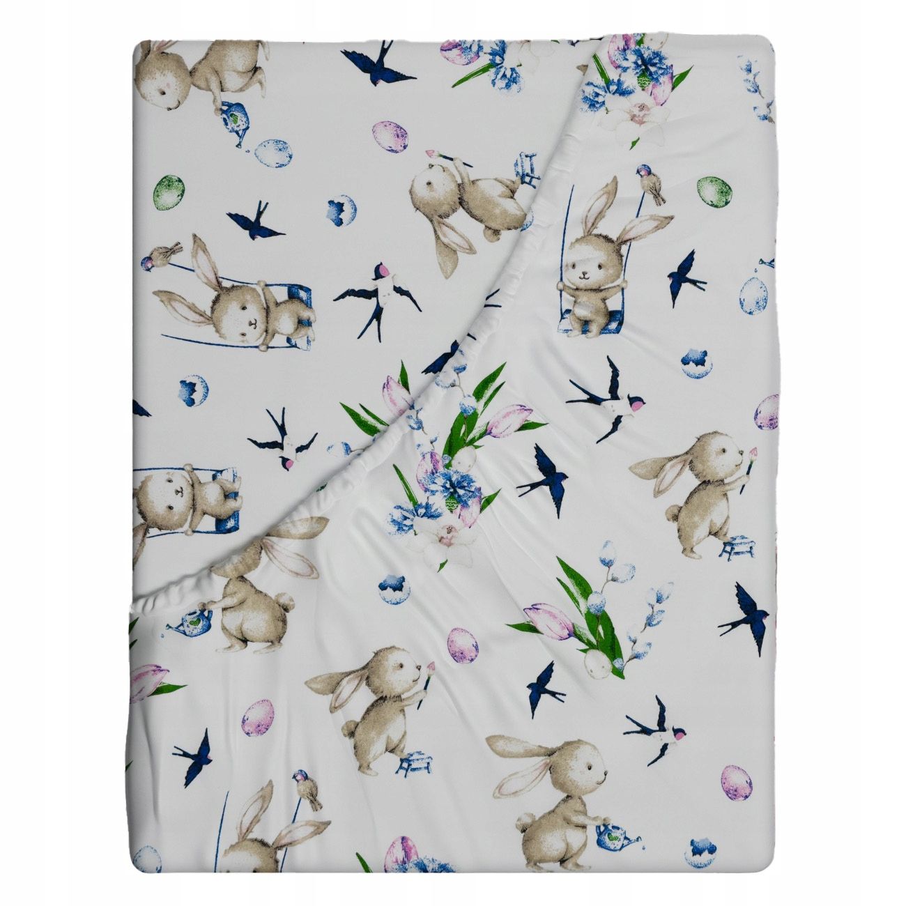  Cotton sheet with an eraser with patterns 120x60 fabric holidays 228sbi