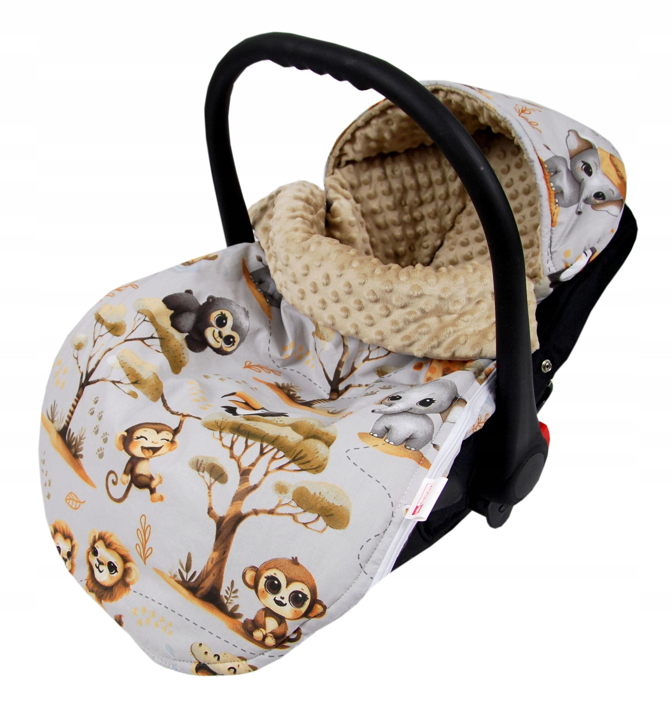  Babylux magamiskott sügis minky puuvill vankrile, turvahällile 90cm nr93