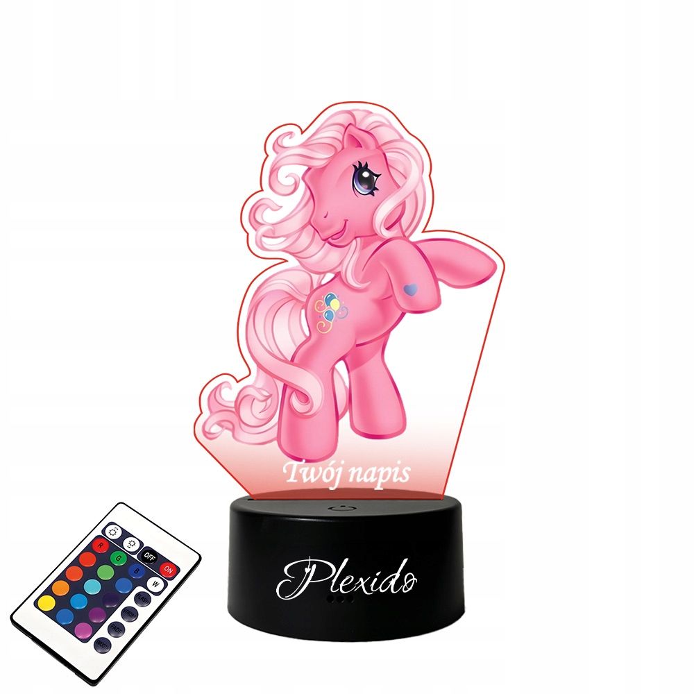  Lambipirn klaasi peal uv my little poni poni rainbow dash led + kaugjuhtimispult 16 värv