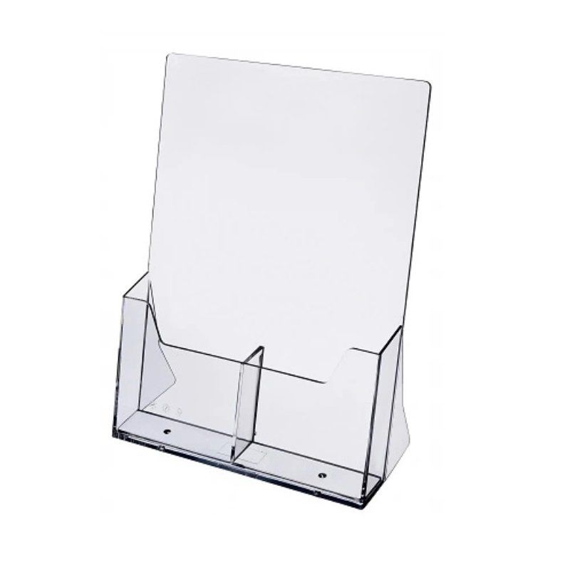  Stánek podavač pro letáky 4 x a5 plexi