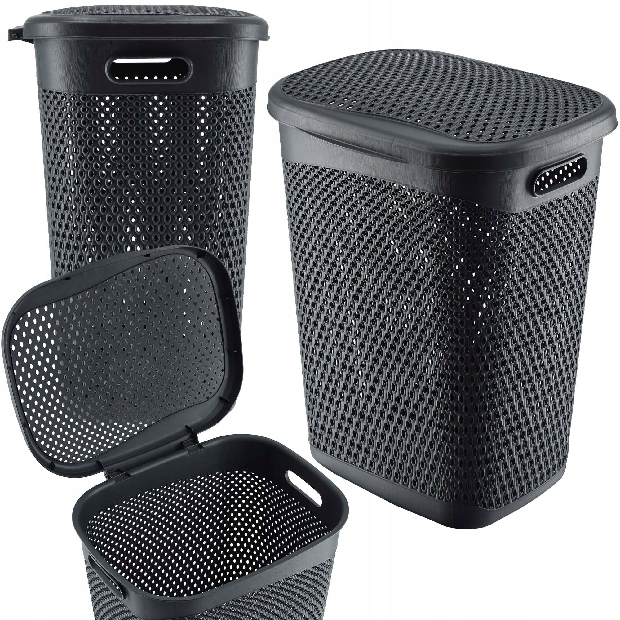  Flexible bag laundry basket universal miednica 42l green