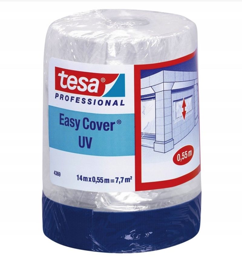  Aizsargplēve tesa 04368-00009-03 ar lenti glezna 140cm 33 metri