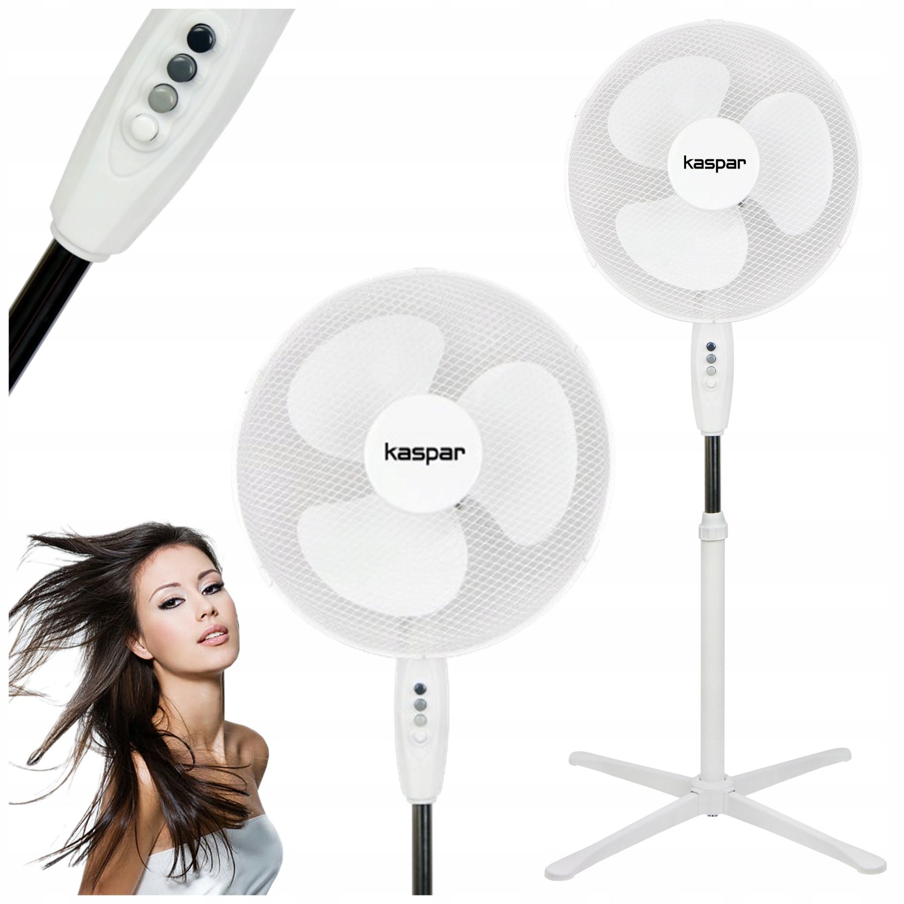  Cirkulators grīdas ventilators ventilators stāvs 200w regulējumu pilnvaras kluss