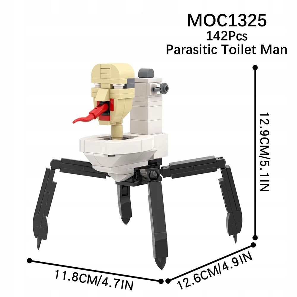  Mooxi skibidi toilet set macht bricks game großartig titan corps vs monitor man a