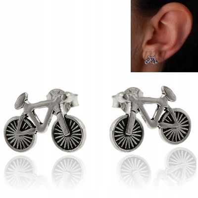  Ohrringe motorräder matocykl motorcycle motorki silber 925 k2943 - 1g.