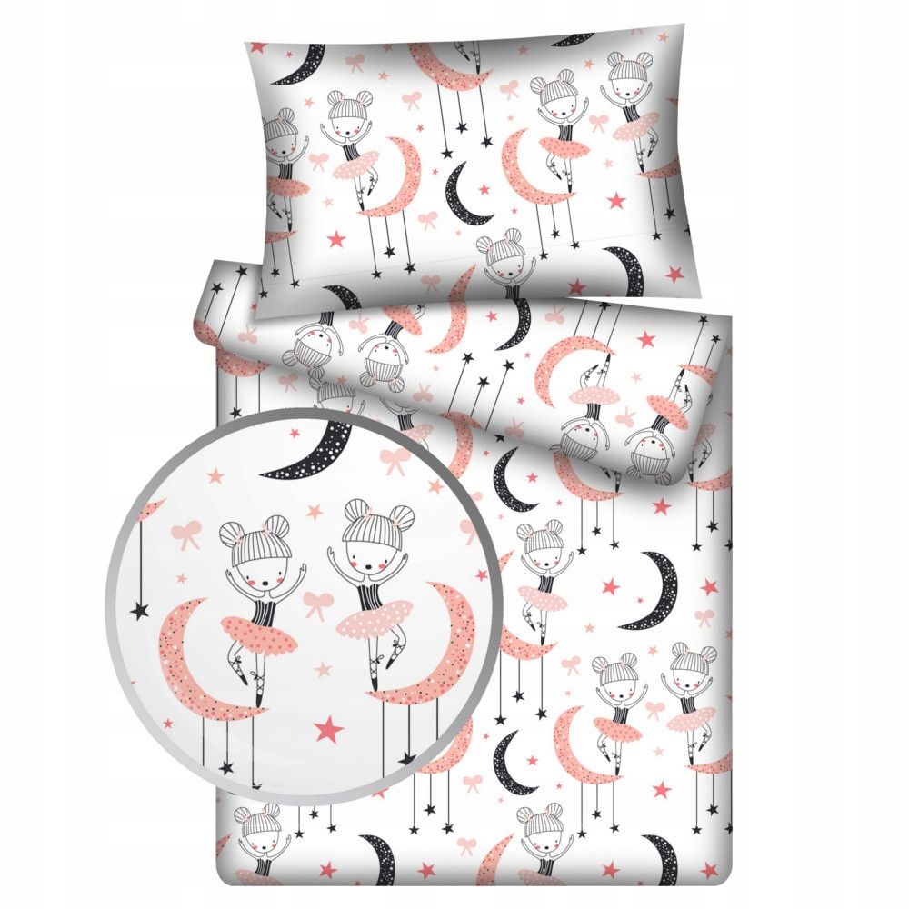  Bedding for the crib 135x100 60x50 cotton 014forest