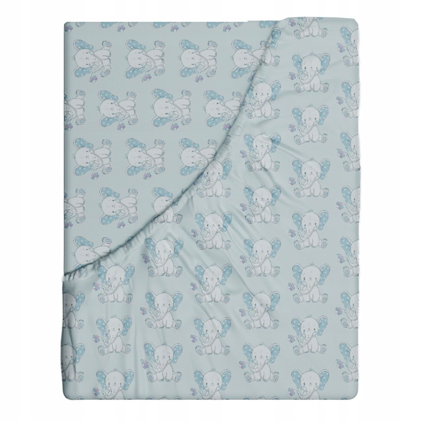  Cotton sheet with an eraser with patterns 120x60 fabric holidays 228sbi