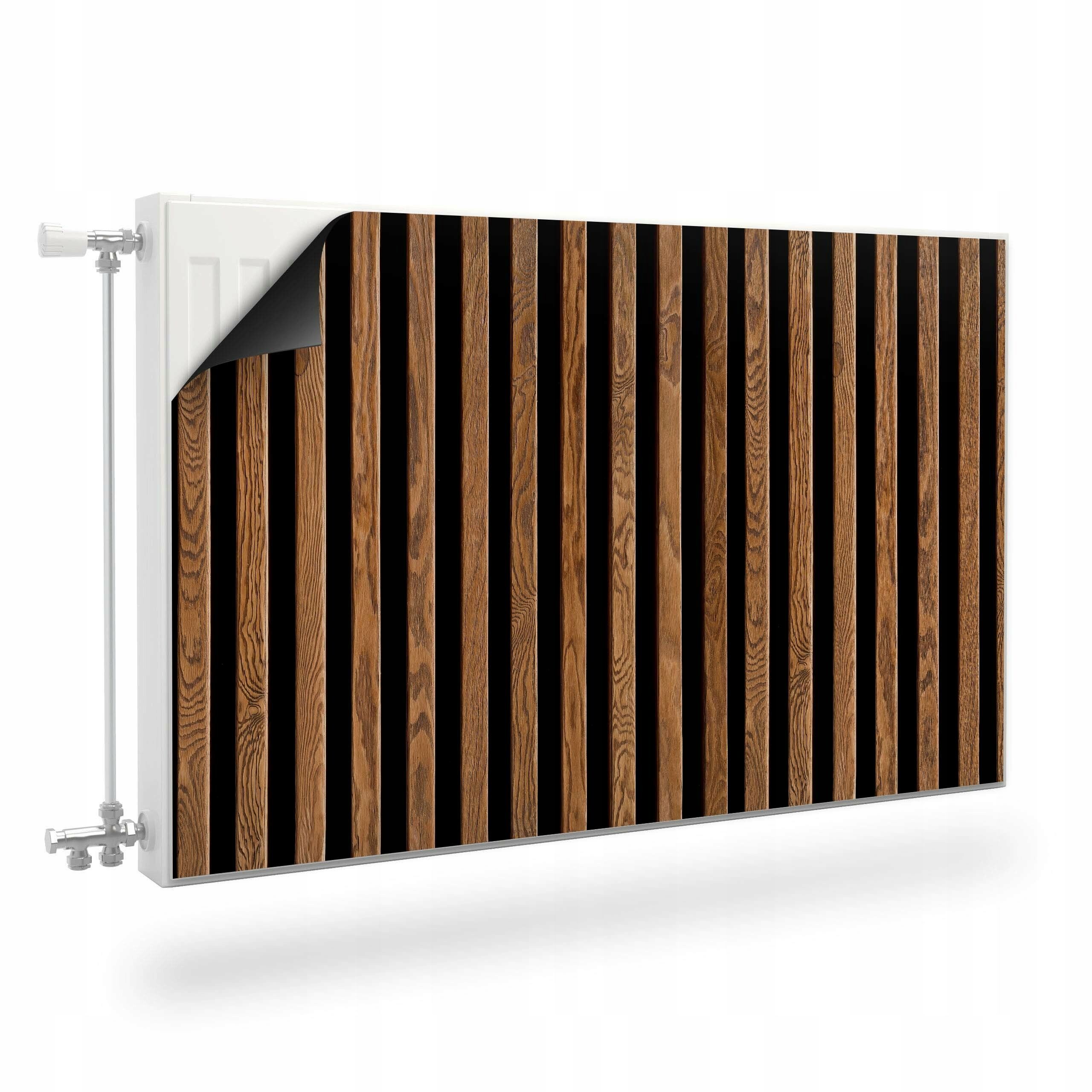  Magnetinis kilimėlis šildytuvas lamelės medis 3d 120x60