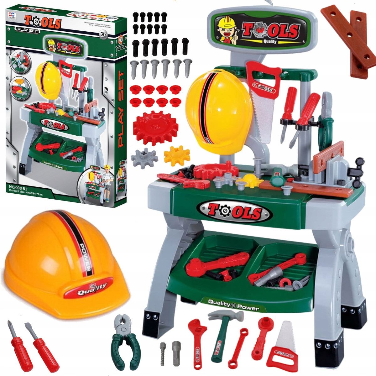  Krabice pro nářadí + motorová pila pro děti master&#39;s set xxl