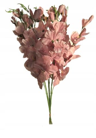  Mieczyk kytice umelé kvety 55cm 12 počítač. purpurový