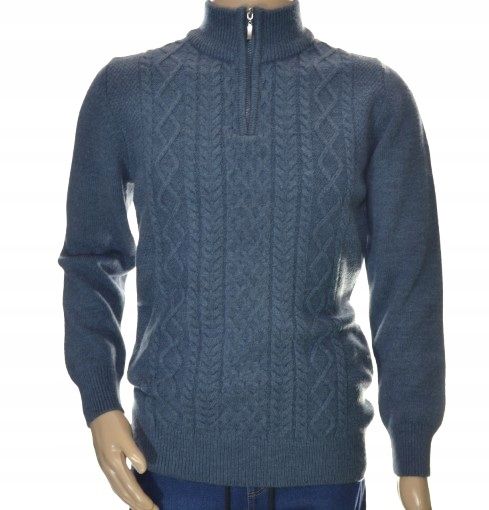  Soe villane meeste kampsun püstkraega pool golf shetland tõmblukuga 2xl xxl