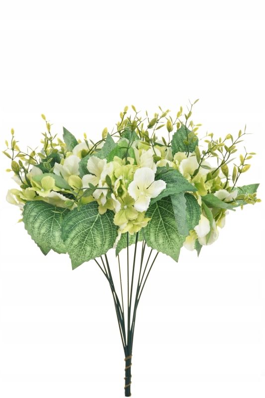  Hortenzie obal větvička umělá květina dodatek 60 cm fialová