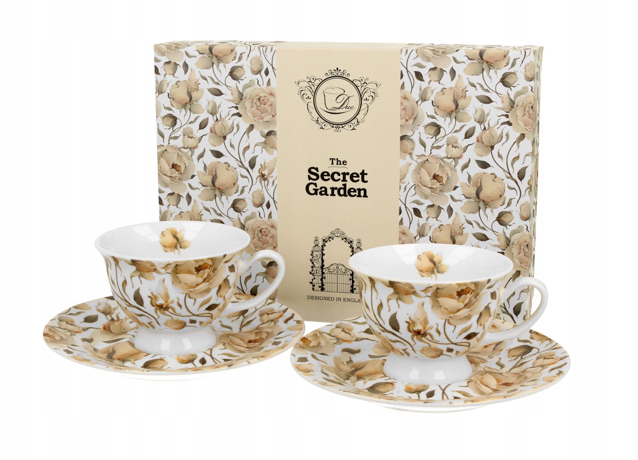  2 cups espresso with saucers safa