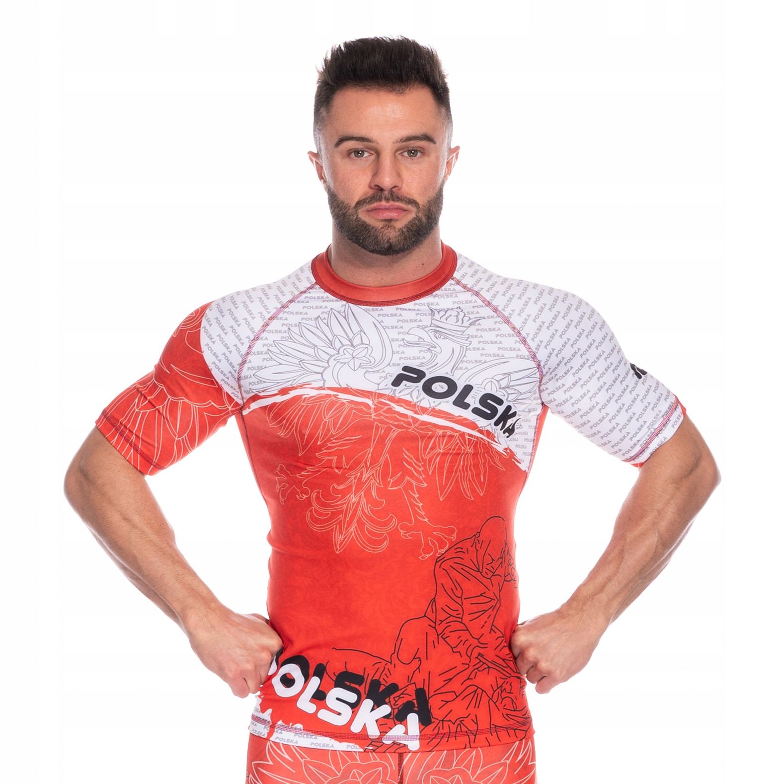  Treniņu t-krekli izsargs mma īsas piedurknes inde red