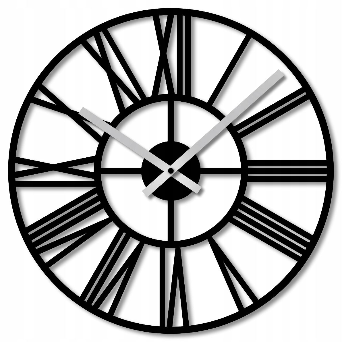  Wall clock 60 cm clock on the wall big clock openwork classic big numbers