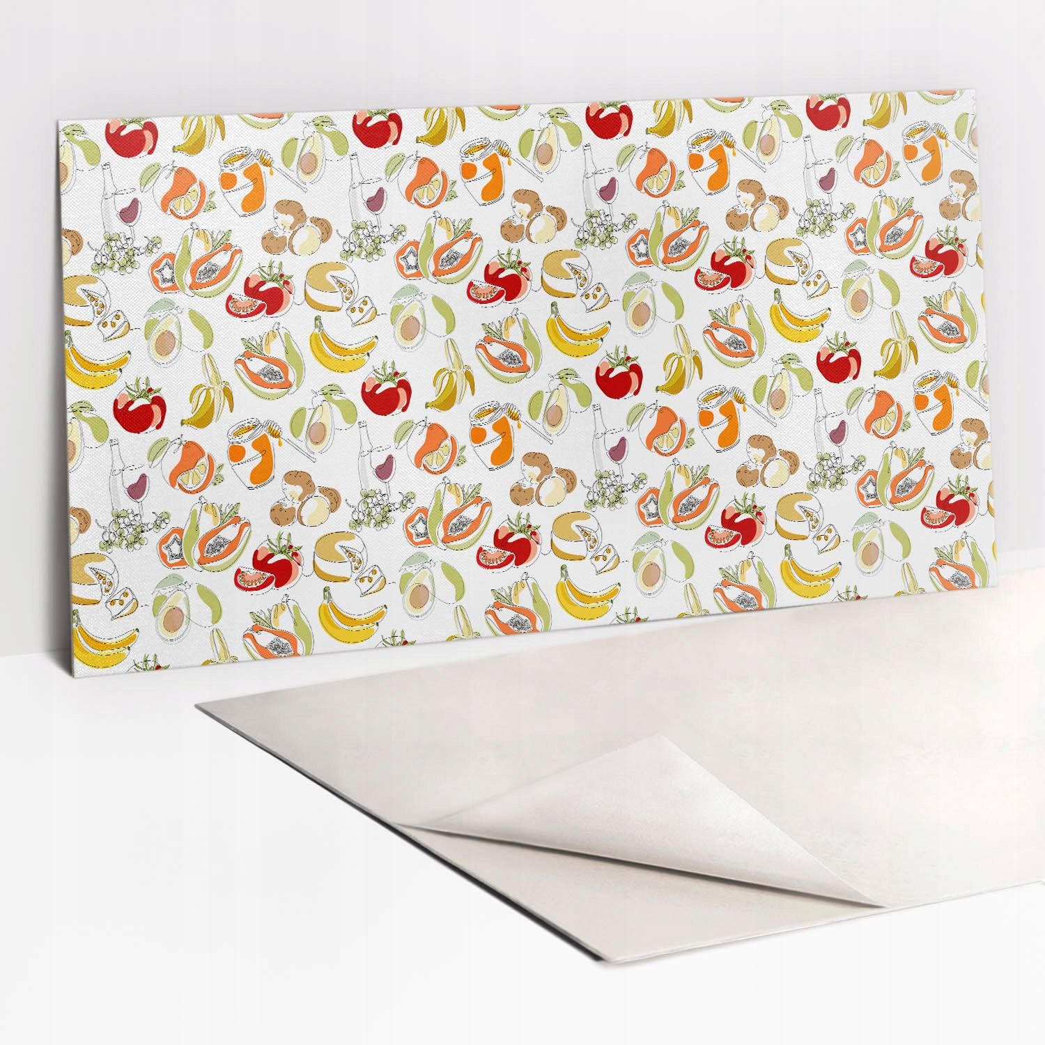  Sticky vinyl panels wall mounted waterproof stone texture 100x50 cm
