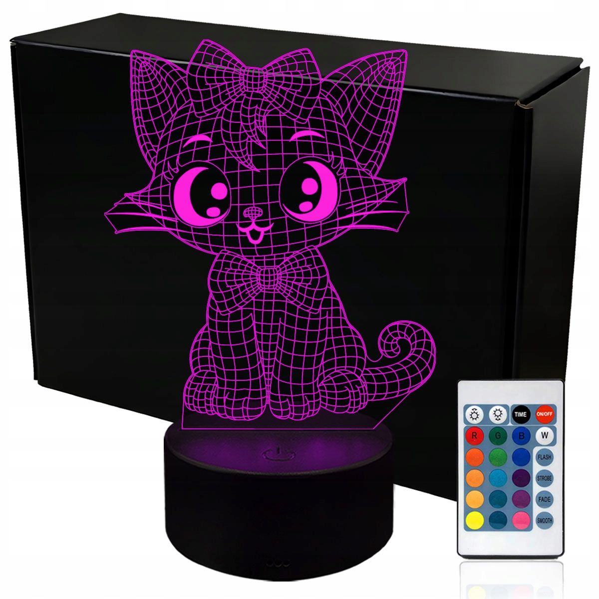  Noční světlo elektrický skútr 3d lampy led