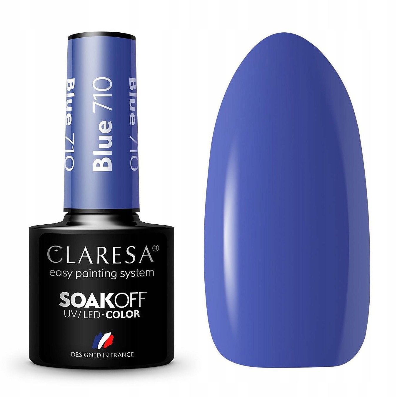  Claresa hübriid küünelakk burgundia glitter pink 554
