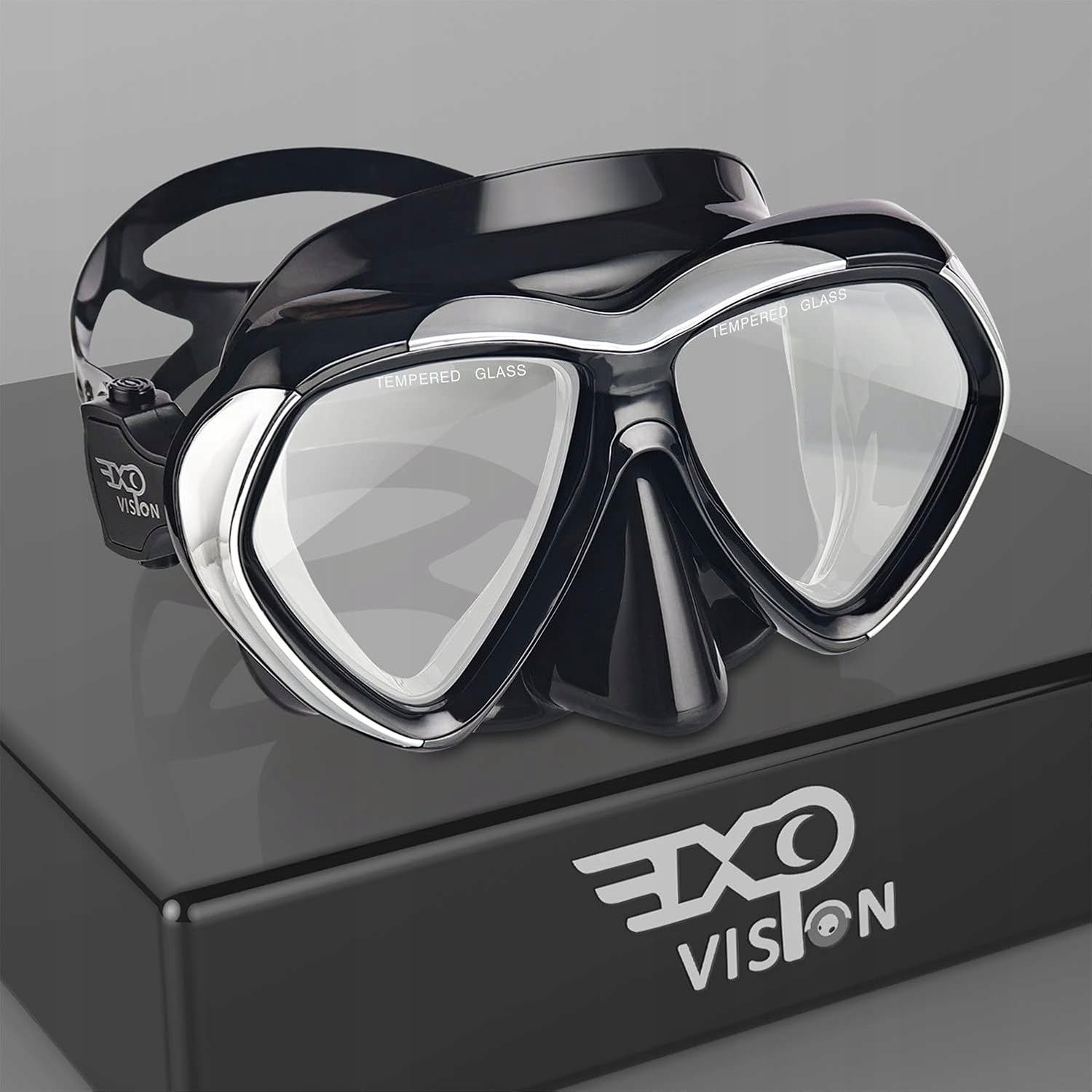  Exp vision |maska na potápanie pre dospelých |anti-fog | sklo hartowanie