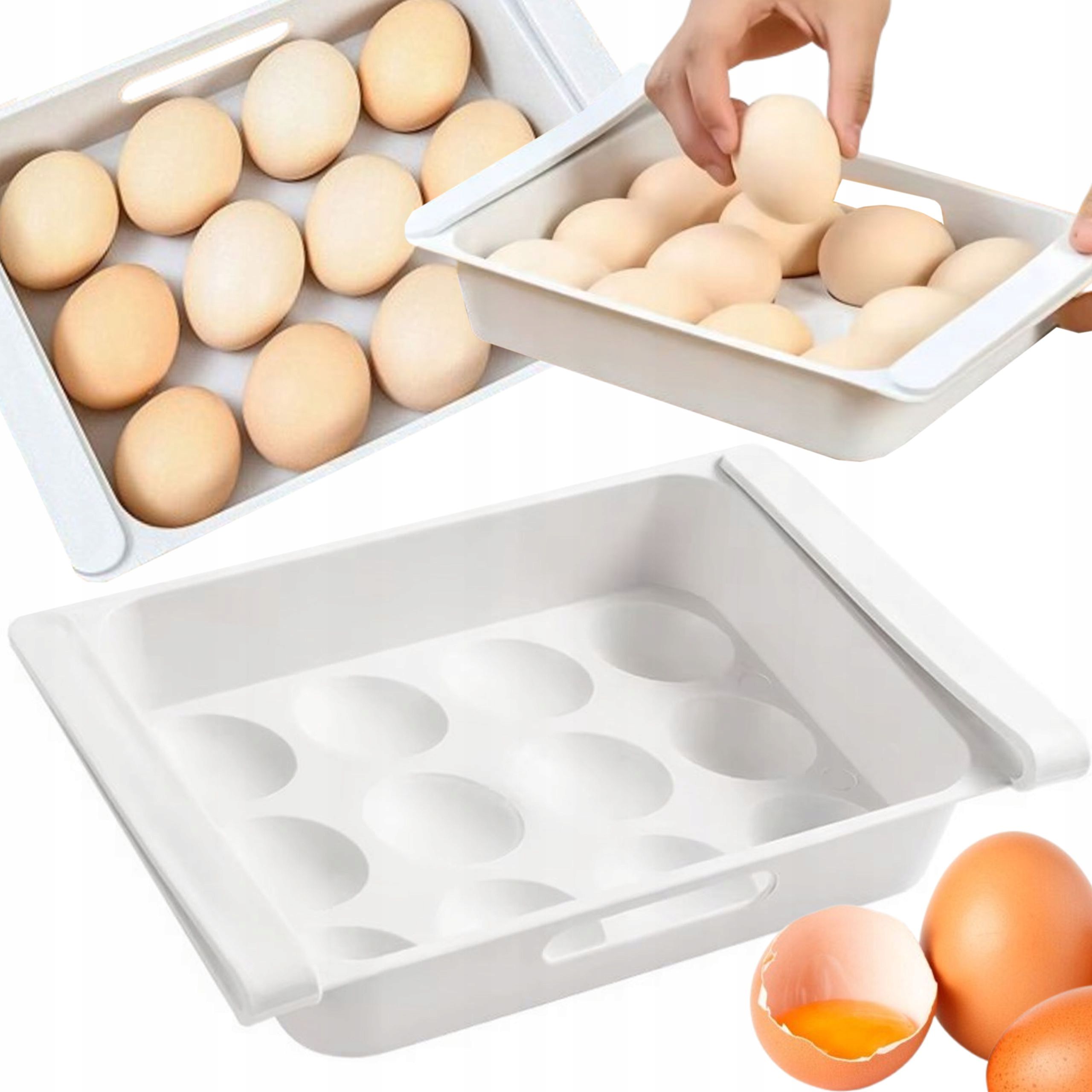  Stand for eggs box organizer for the refrigerator shelf feeder eggs eggs