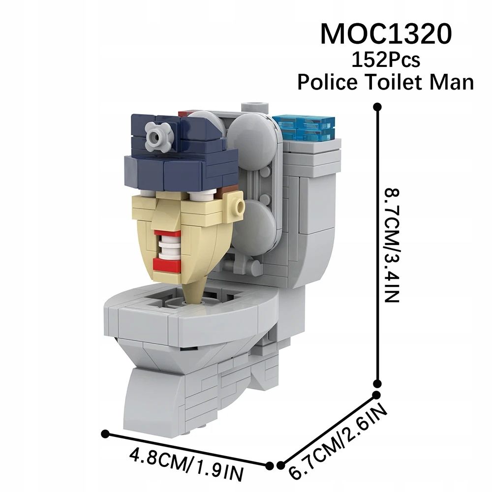  Mooxi skibidi toilet set macht bricks game großartig titan corps vs monitor man a