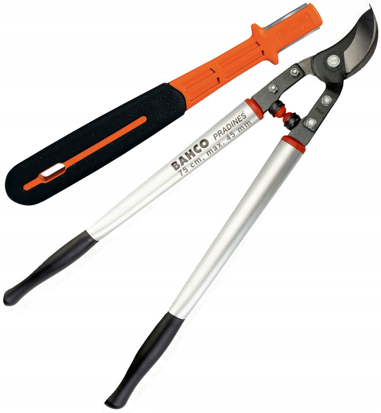  Bahco p140-f sekatorius dvirankis pradines 660 mm maks pjovimas ø 40 mm