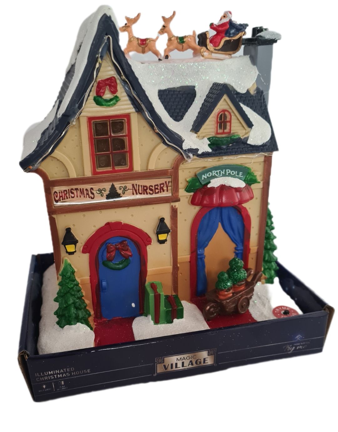  Küla jõulud magic village led 17 osad