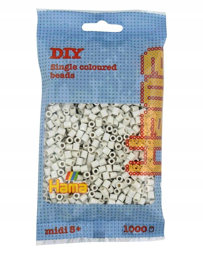  Hama 207-103 - svetlo žltý - 1000 korálky midi - krk