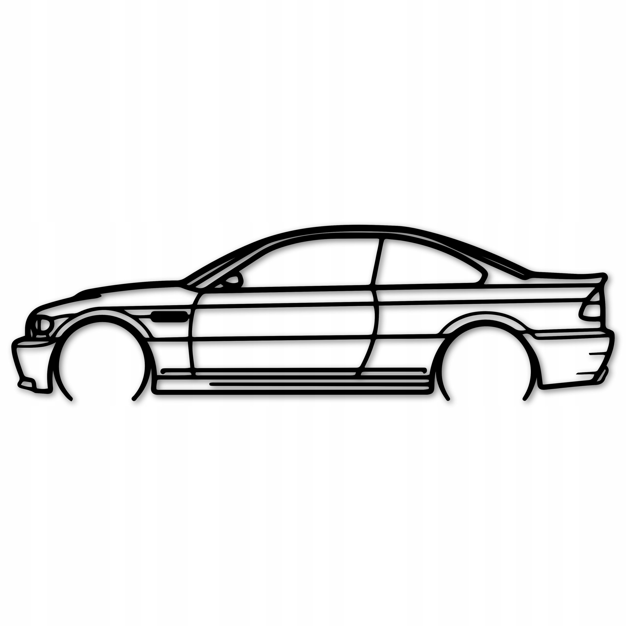  Ažūra glezna automašīna bmw e39 vagons sienu apdare plāksne 80 cm gleznas