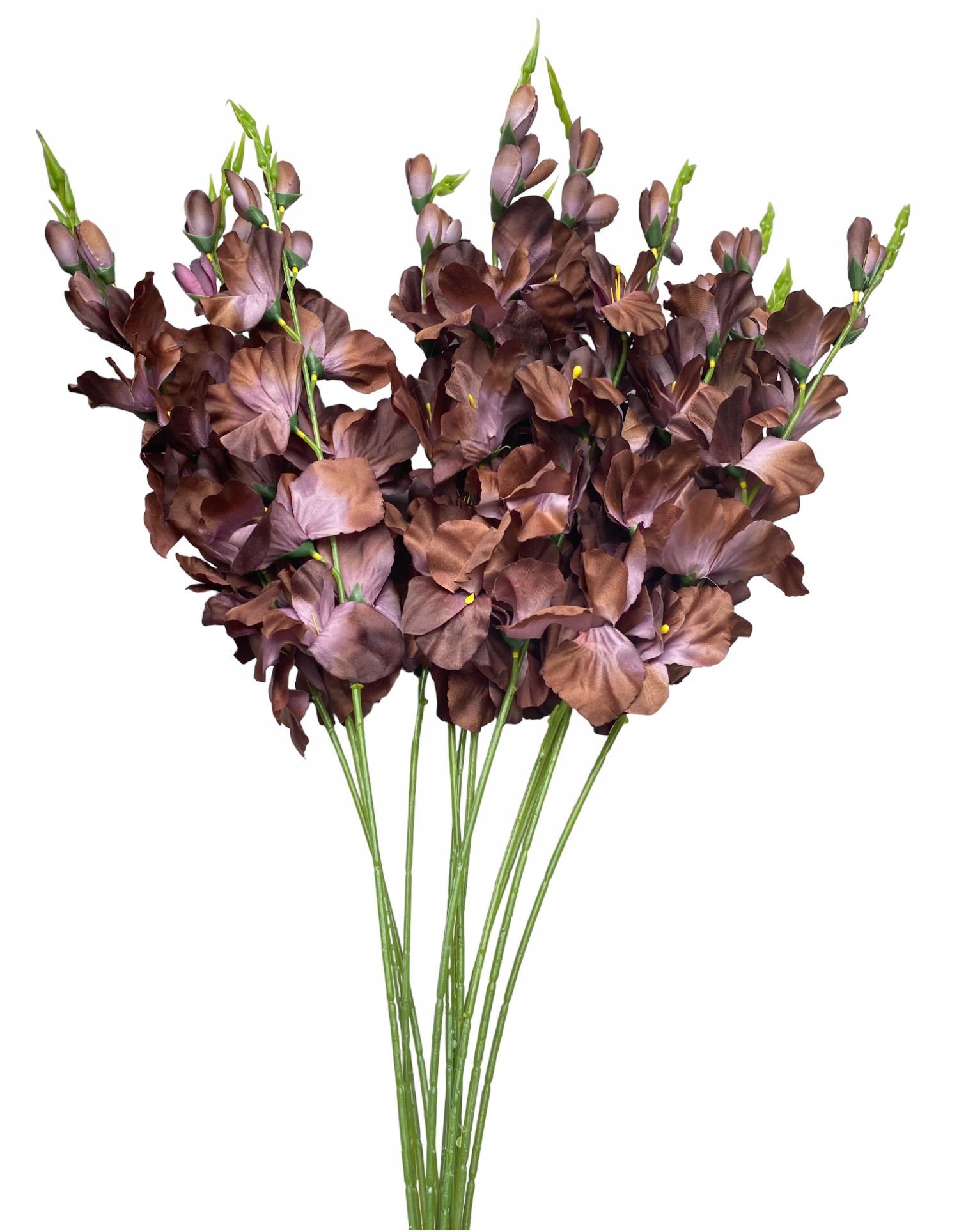  Mieczyk kytice umelé kvety 55cm 12 počítač. purpurový