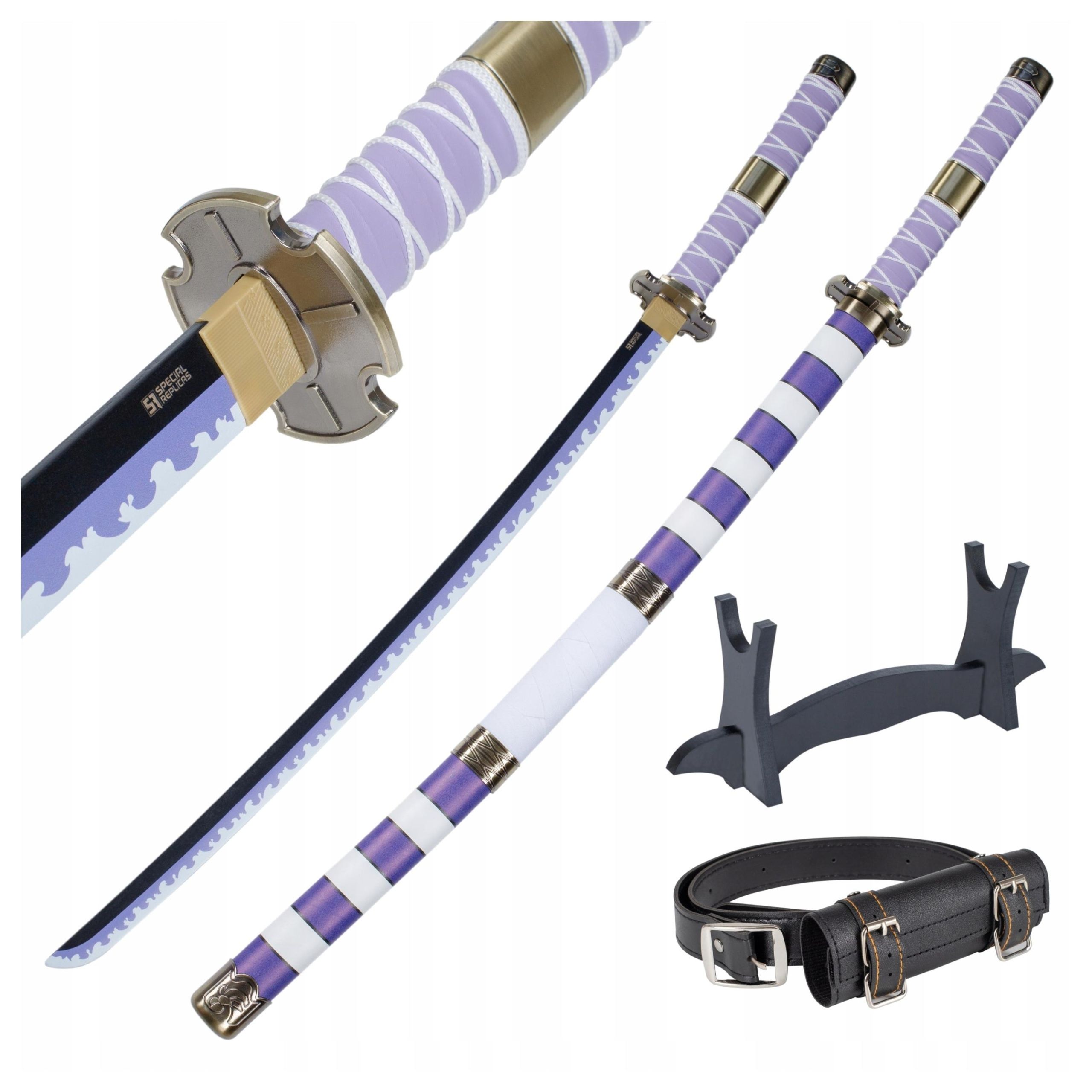  Mõõk katana roronoa zoro wado lchimonji üks tükk cosplay anime jt10512
