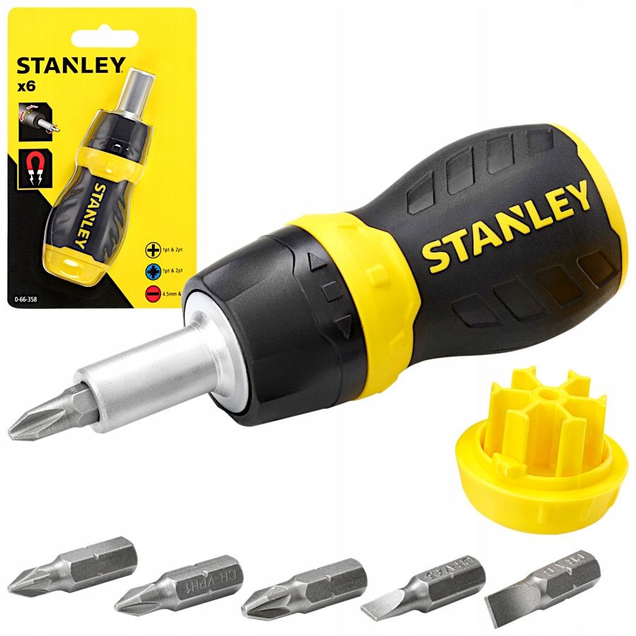  Stanley fmht66719 akumuliatorinis atsuktuvas 4v + suktuko antgaliai