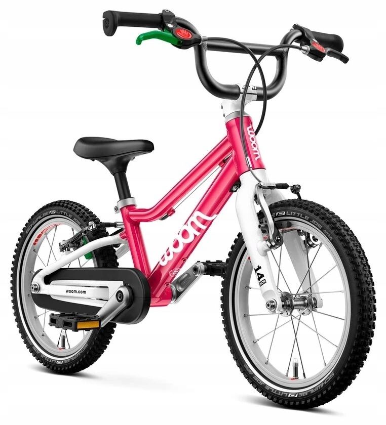  Bicykel woom ísť 2 červený