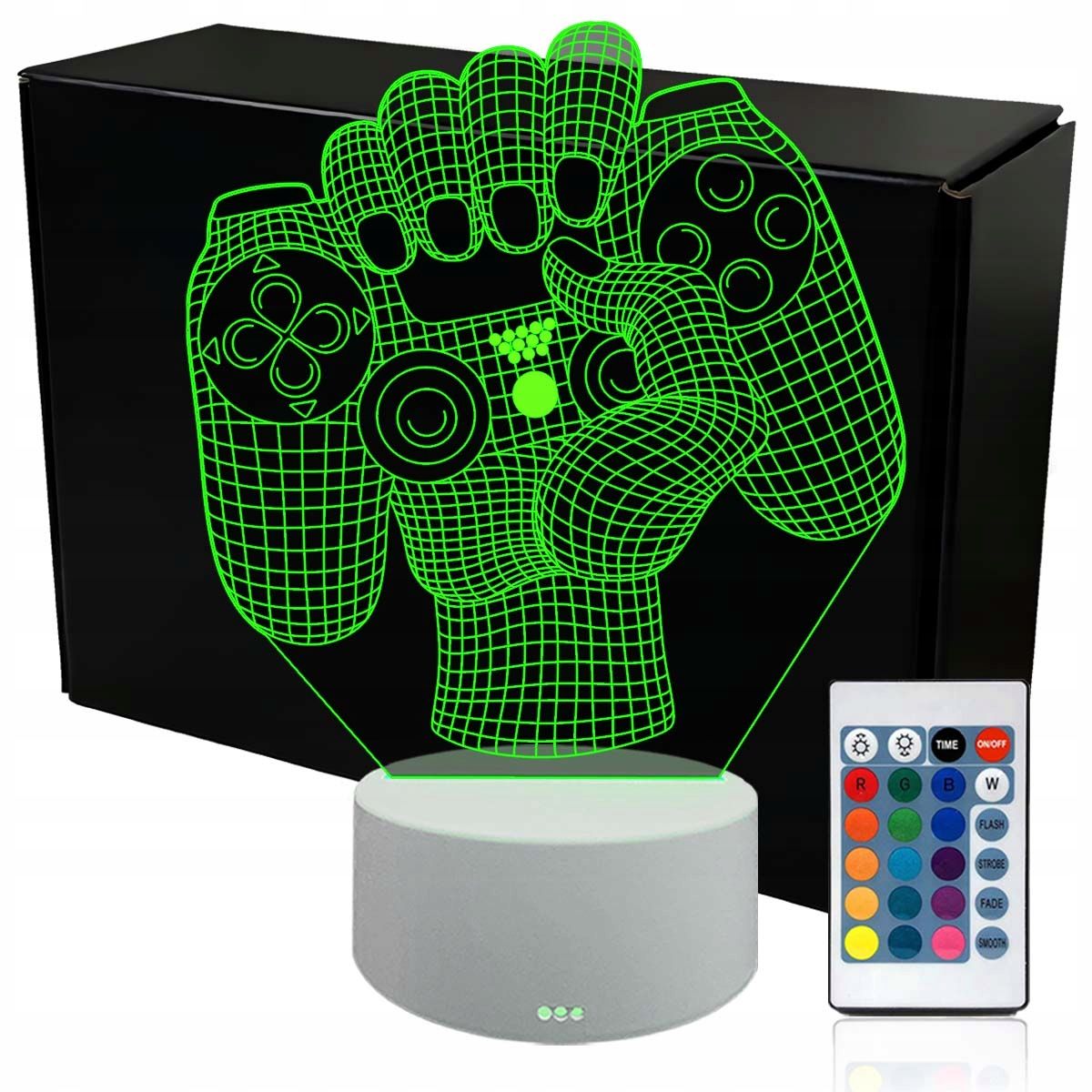  Noční světlo elektrický skútr 3d lampy led