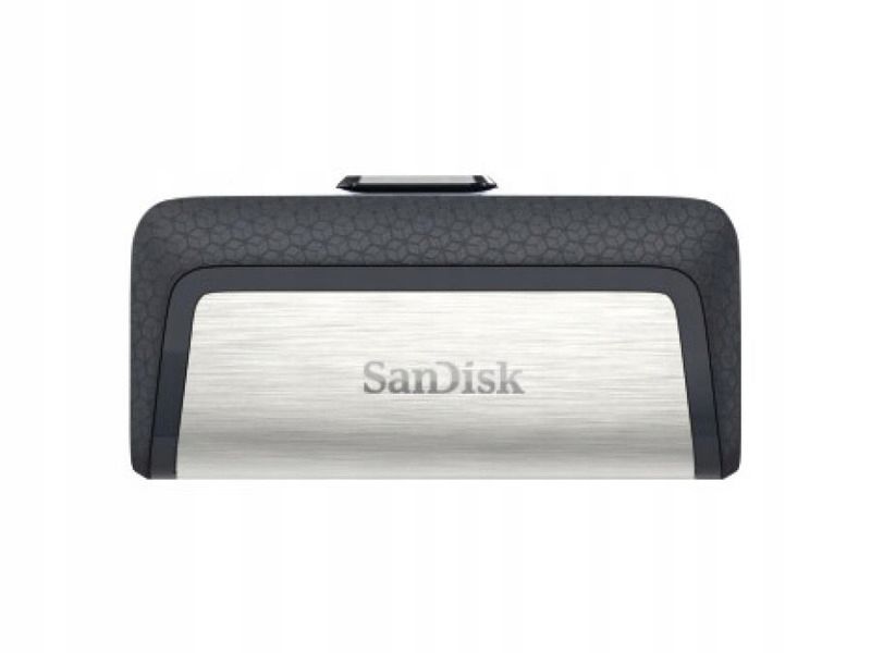  Pendrive sandiskas itin dual drive 32 gb , usb 3.1 tipas c pilka