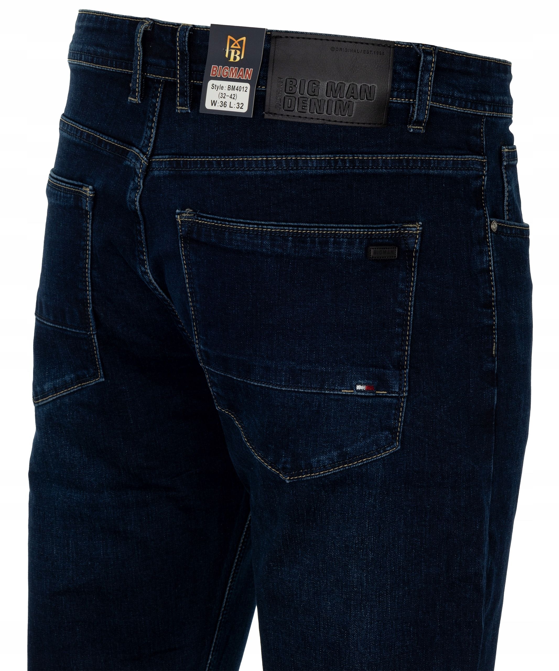  Püksid denim tumedalt- sinine stretch teksad w30