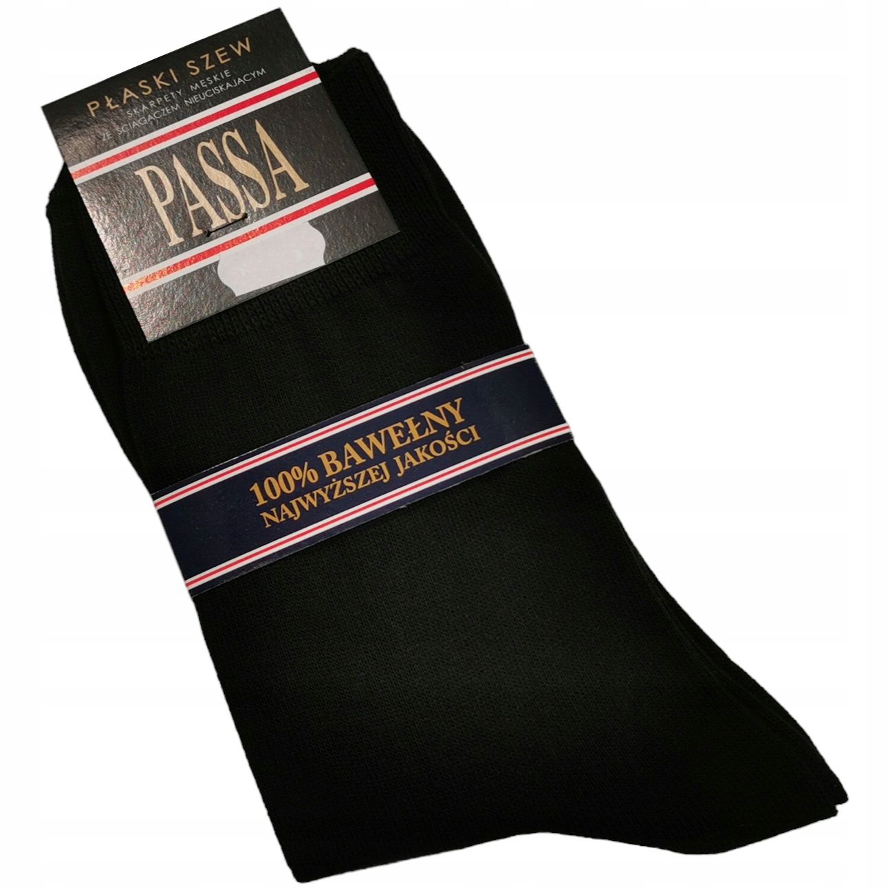  Ponožky rg.socks passa černá barva velikost 41-43