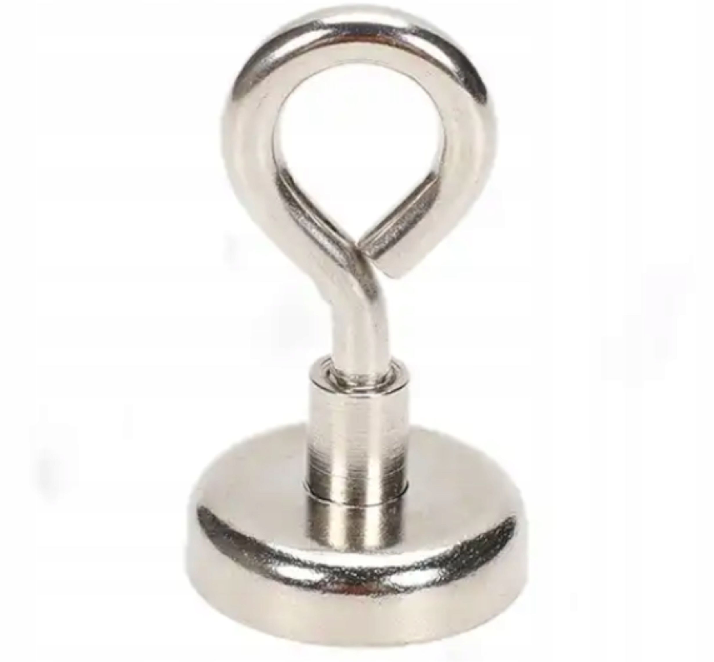  Magnetický držiak silný neodymový magnet s podľa ucha o16 mm 5kg / háčik e16