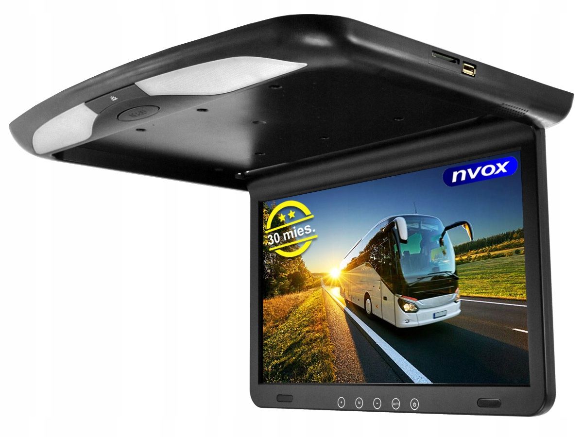  Nvox car monitor ceiling hanging lcd 20 " inches led ir vga