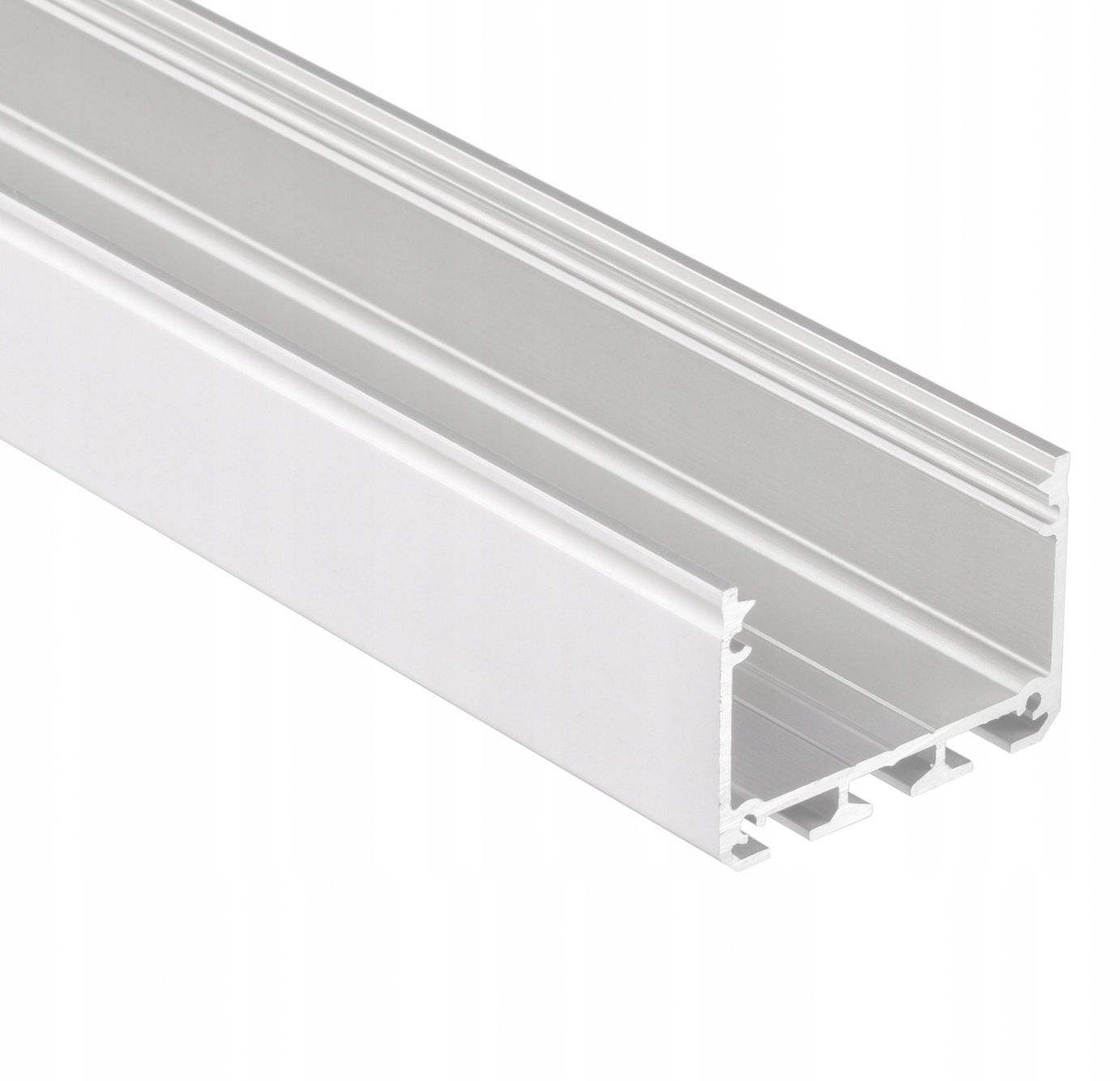  Alumīnija profils iledo balts lentes led piekārts 2m