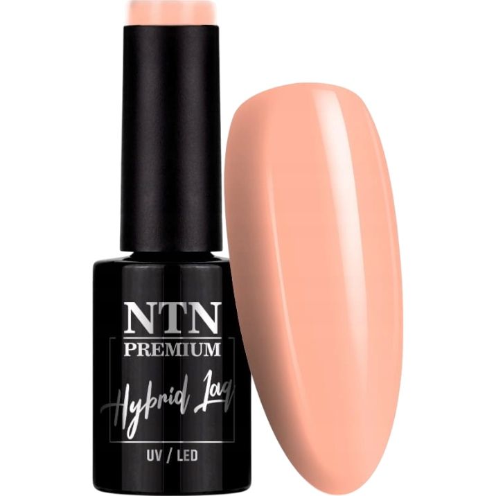  Hibrīda nagu laka ntn 5g splash balts white sniega balts nr123