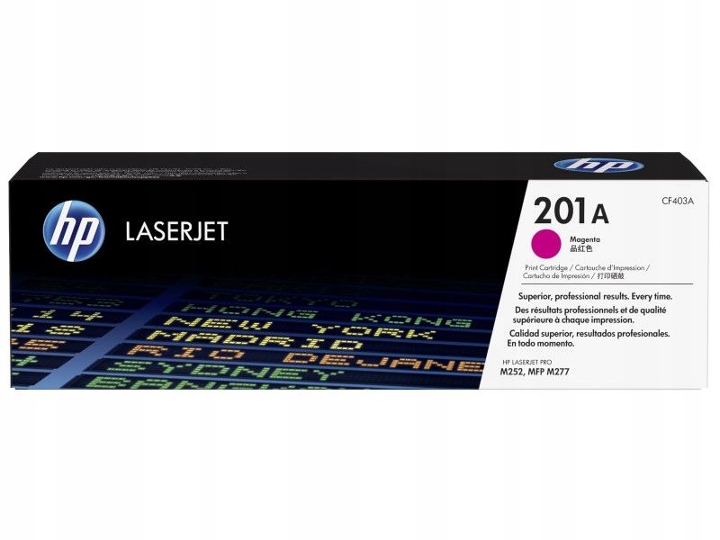  Originalus toneris hp 201a cf403a magenta laserjet raudonas